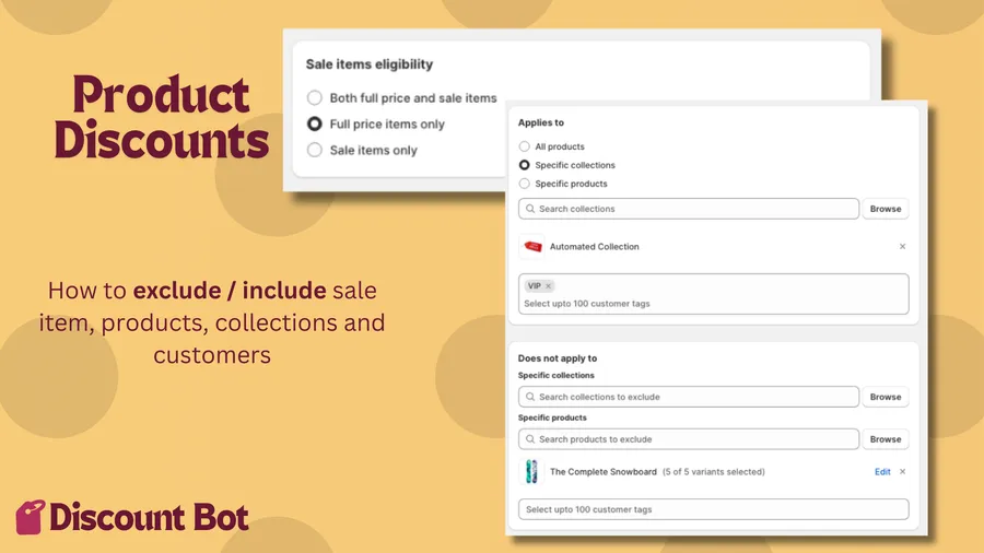 How to Exclude Products from Shopify Discounts: A Step-by-Step Guide